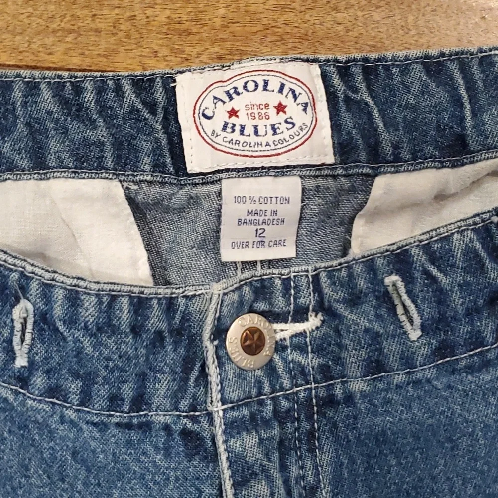 Women's vintage Carolina Blues cropped high-waist 